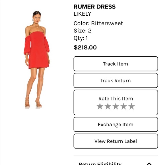 Likely Rumer Dress size 2 - Picture 4 of 11